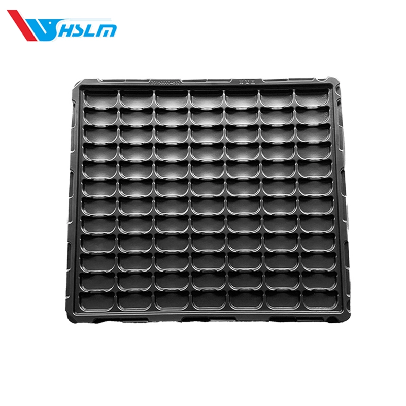 multi-cavity-esd-plastic-shipping-tray